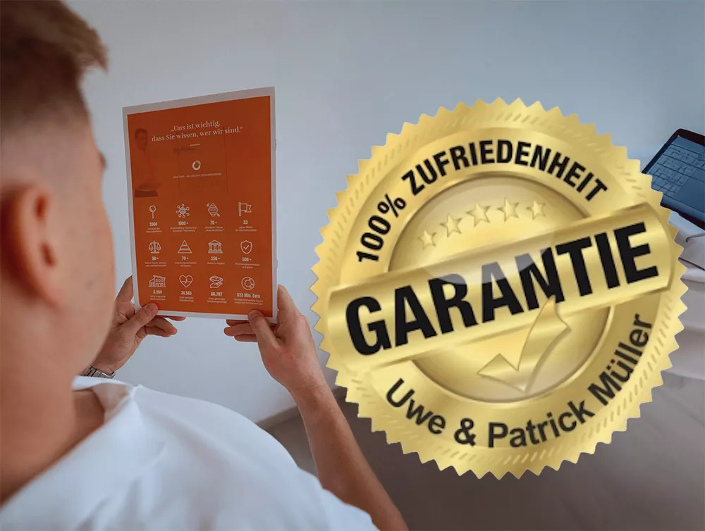 Patrick Müller - 100% Zufriedenheitsgarantie